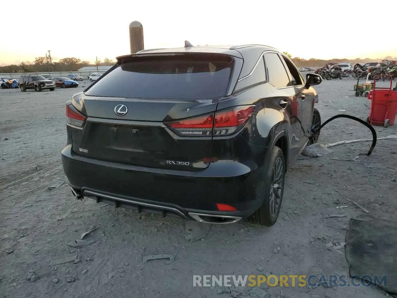 4 fotografías del automóvil dañado 2T2YZMDA5LC237768 LEXUS RX350 2020