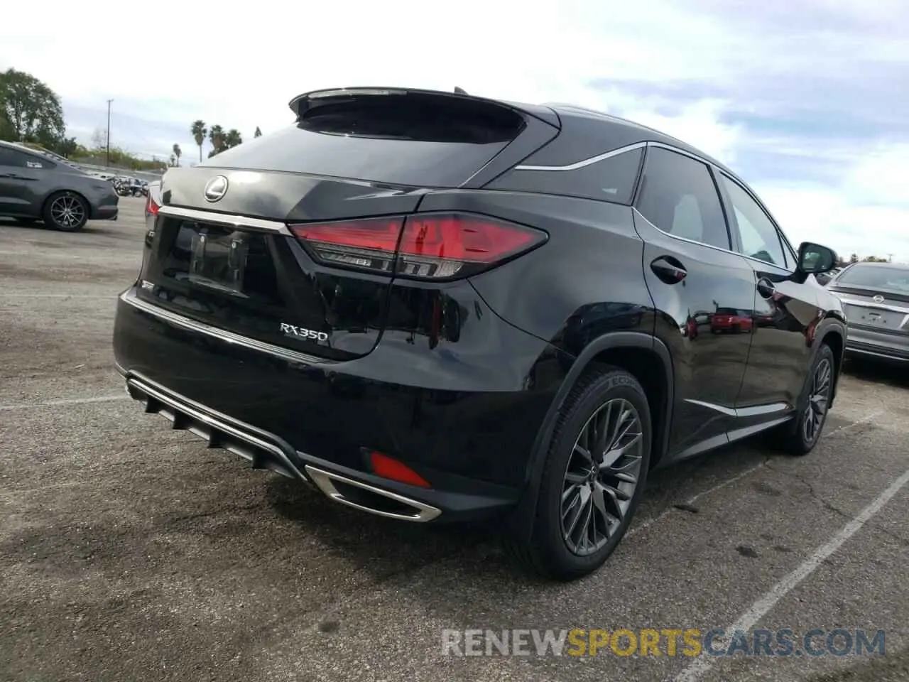 4 fotografías del automóvil dañado 2T2YZMDA8LC223492 LEXUS RX350 2020