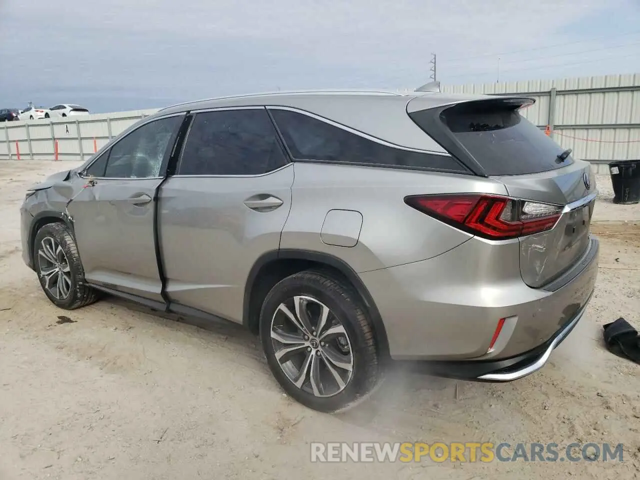 2 fotografías del automóvil dañado JTJHZKEA0L2018350 LEXUS RX350 2020
