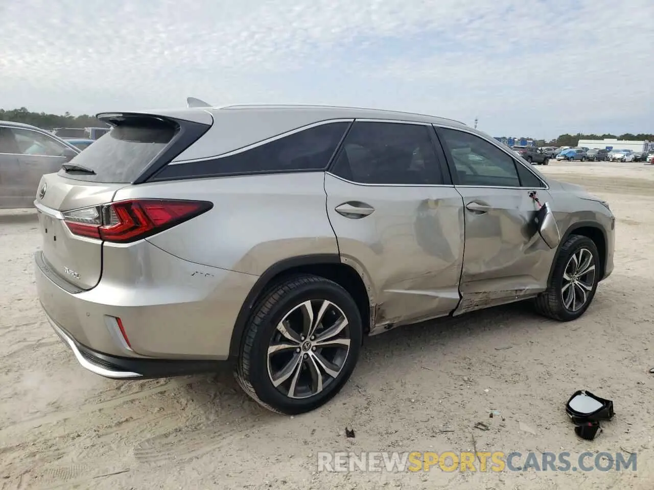 3 fotografías del automóvil dañado JTJHZKEA0L2018350 LEXUS RX350 2020