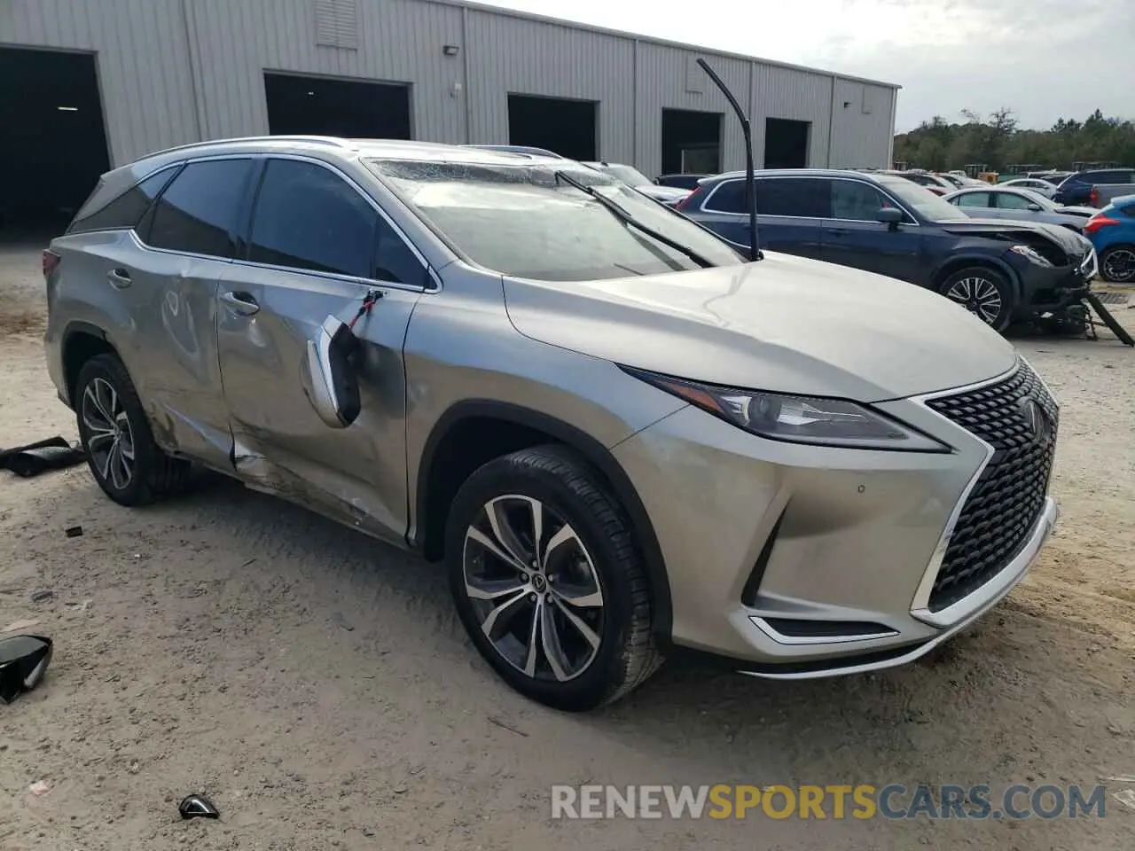 4 fotografías del automóvil dañado JTJHZKEA0L2018350 LEXUS RX350 2020