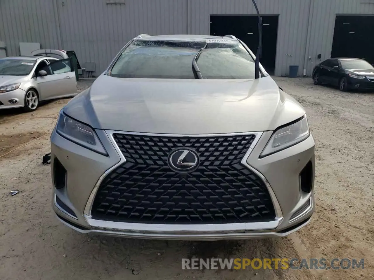 5 fotografías del automóvil dañado JTJHZKEA0L2018350 LEXUS RX350 2020