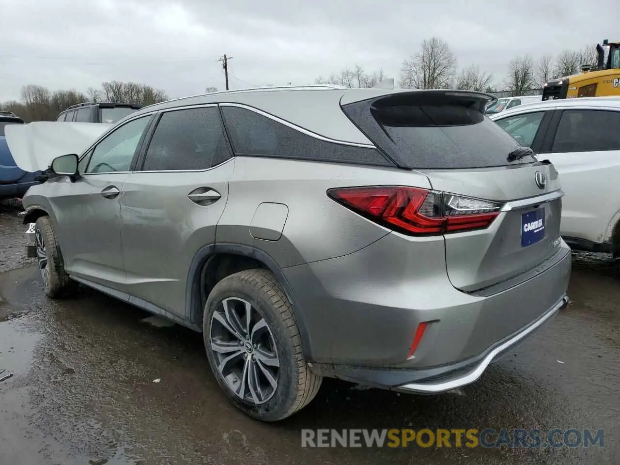2 fotografías del automóvil dañado JTJHZKEA3L2018066 LEXUS RX350 2020
