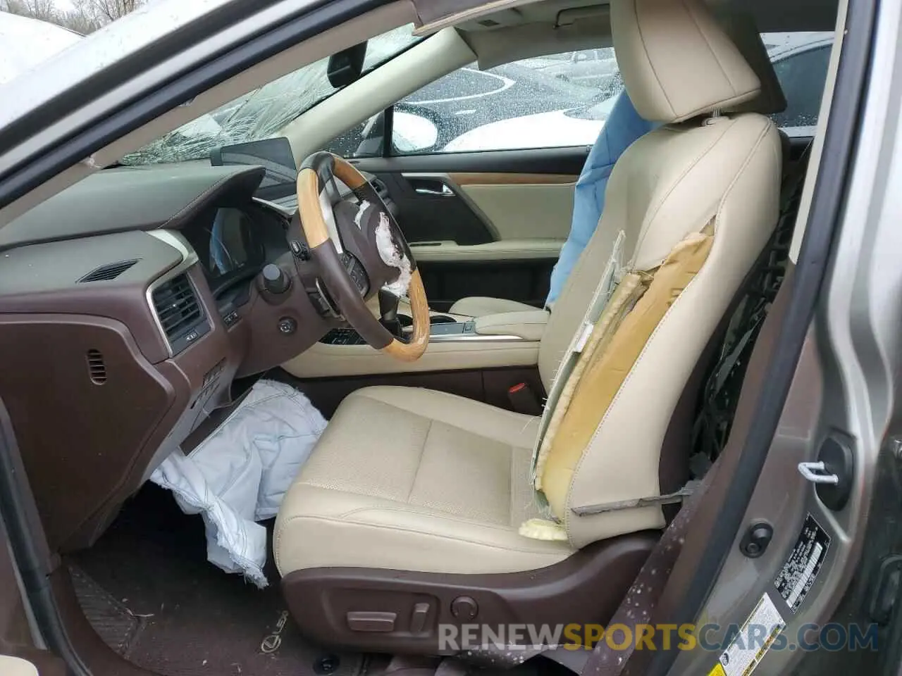 7 fotografías del automóvil dañado JTJHZKEA3L2018066 LEXUS RX350 2020