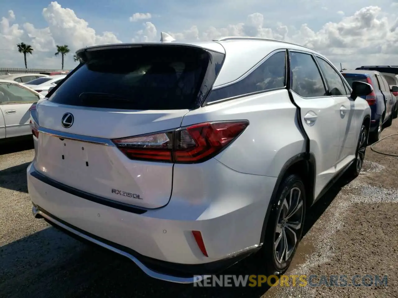 4 fotografías del automóvil dañado JTJHZKEA4L2017797 LEXUS RX350 2020