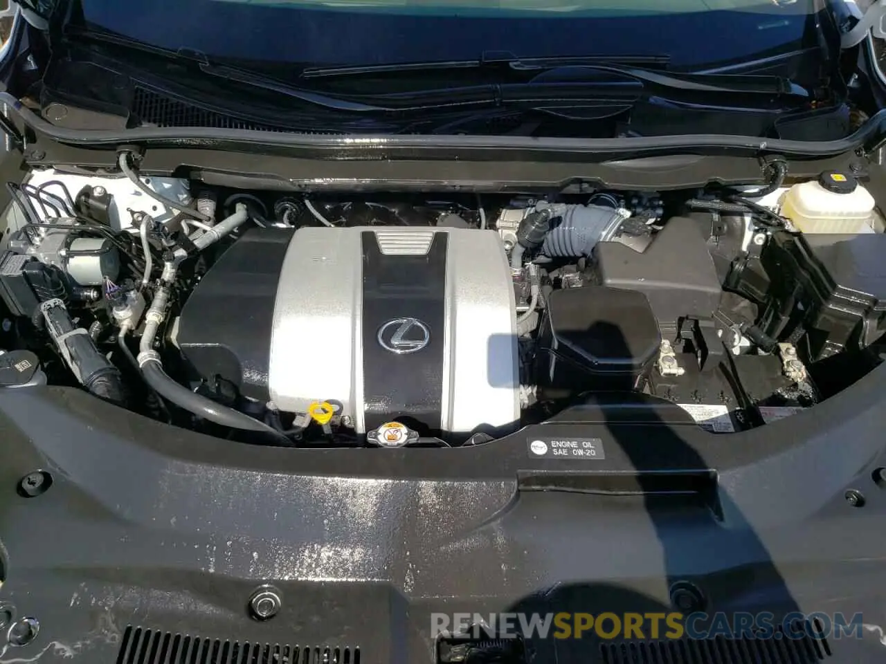 7 fotografías del automóvil dañado JTJHZKEA4L2017797 LEXUS RX350 2020
