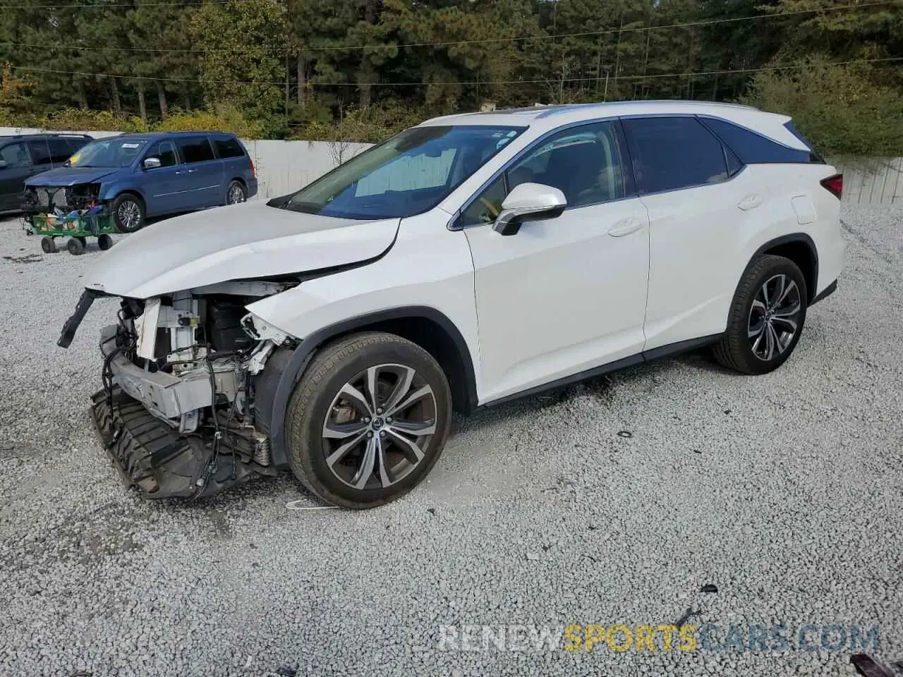 1 fotografías del automóvil dañado JTJHZKEA7L2017616 LEXUS RX350 2020