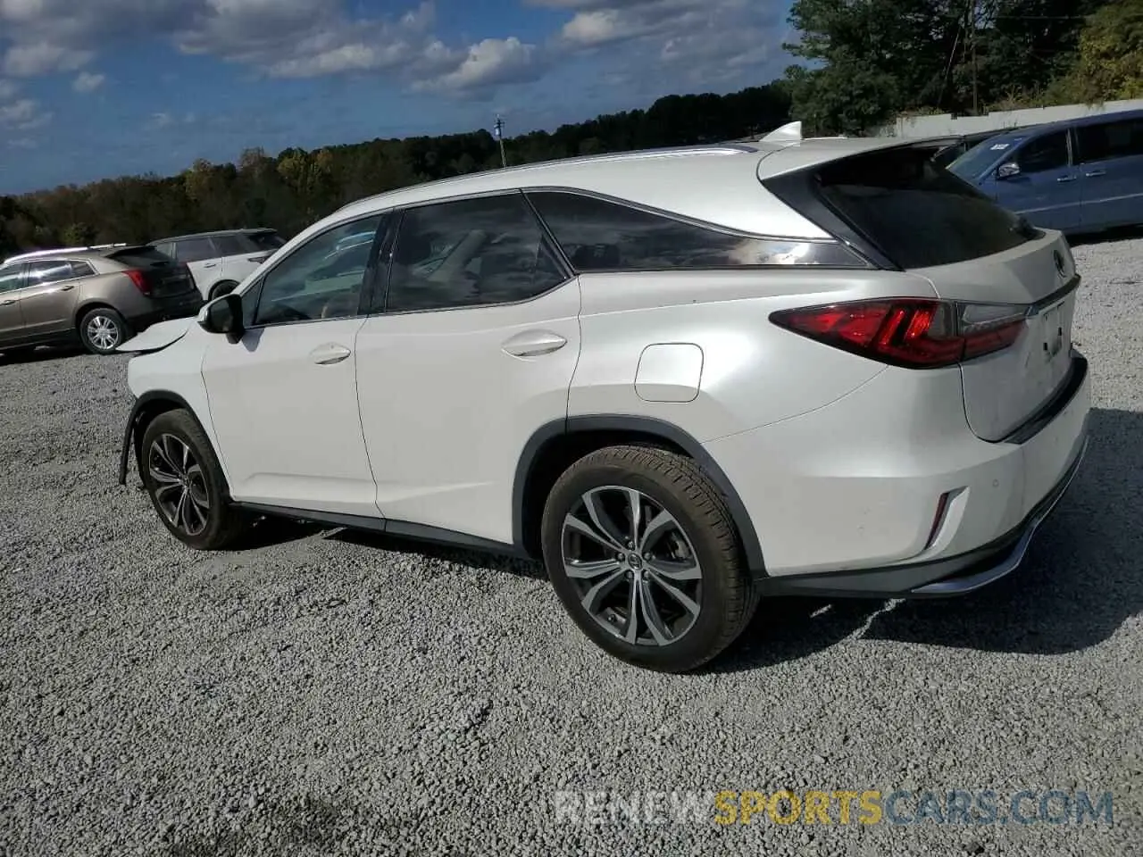 2 fotografías del automóvil dañado JTJHZKEA7L2017616 LEXUS RX350 2020