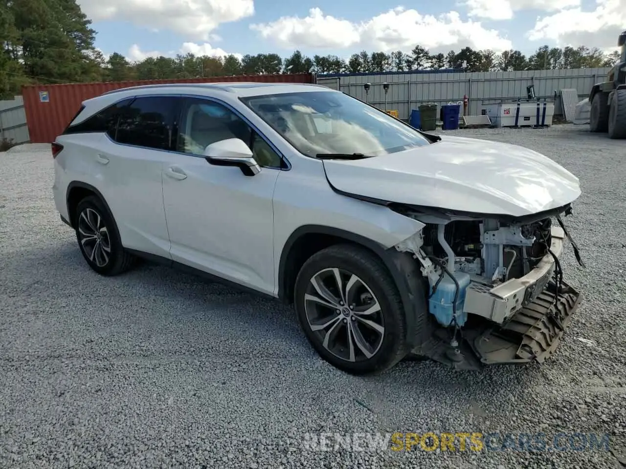 4 fotografías del automóvil dañado JTJHZKEA7L2017616 LEXUS RX350 2020