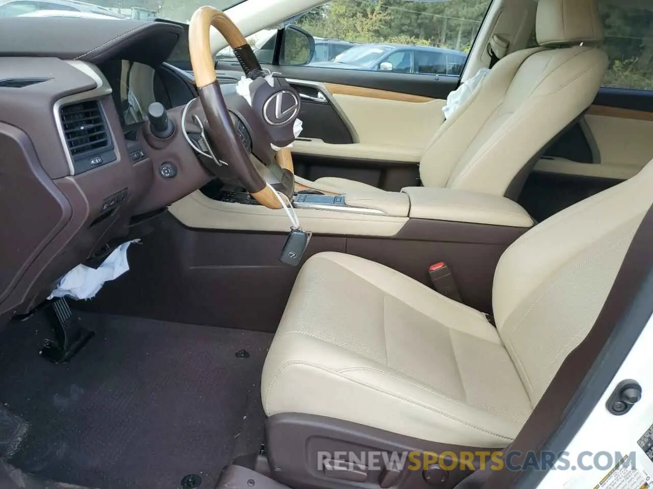 7 fotografías del automóvil dañado JTJHZKEA7L2017616 LEXUS RX350 2020
