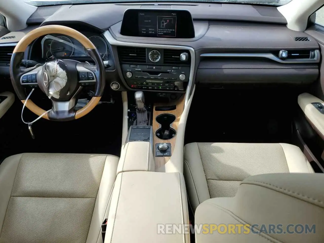 8 fotografías del automóvil dañado JTJHZKEA7L2017616 LEXUS RX350 2020