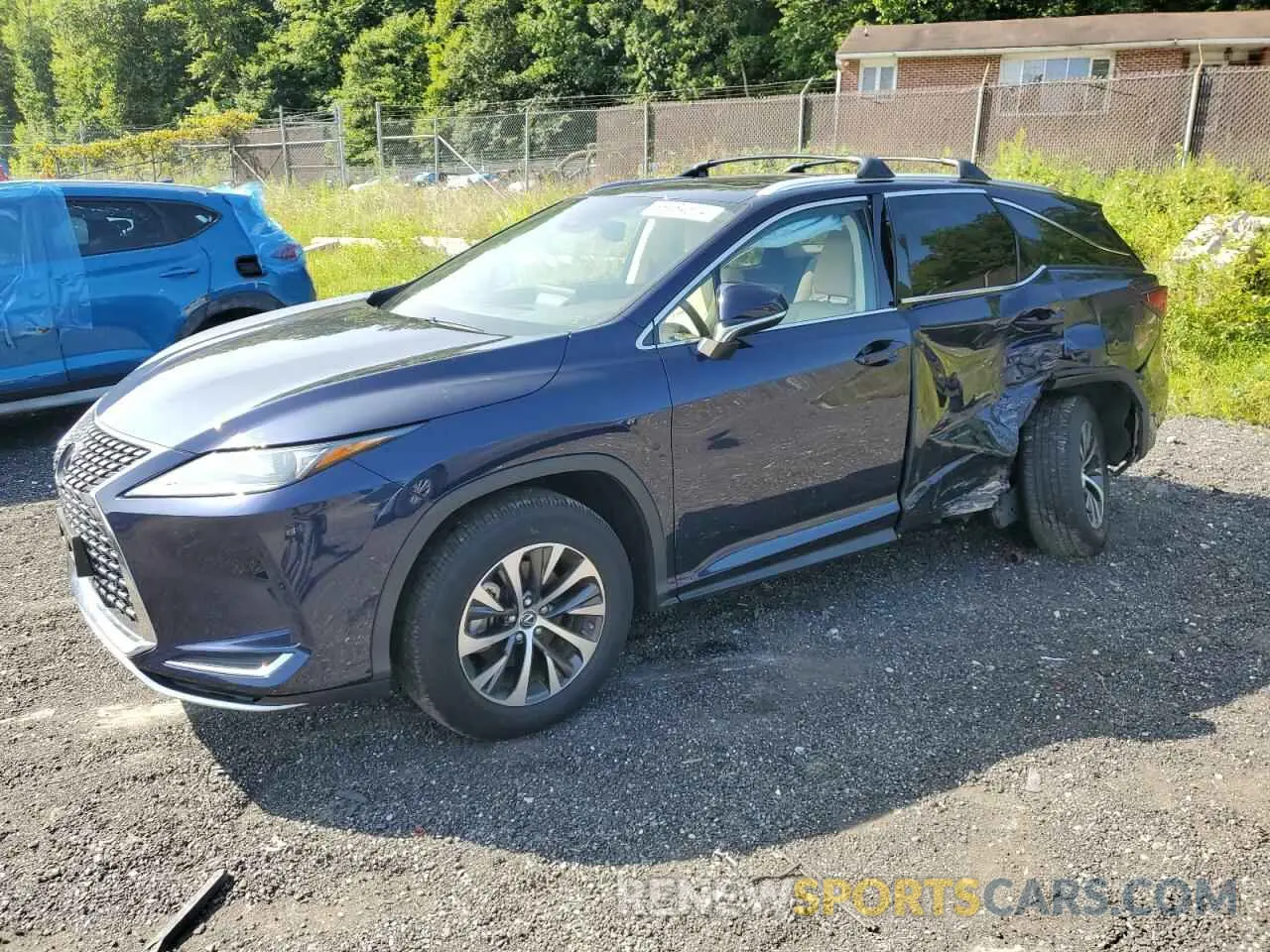 1 fotografías del automóvil dañado JTJHZKFA0L2023840 LEXUS RX350 2020