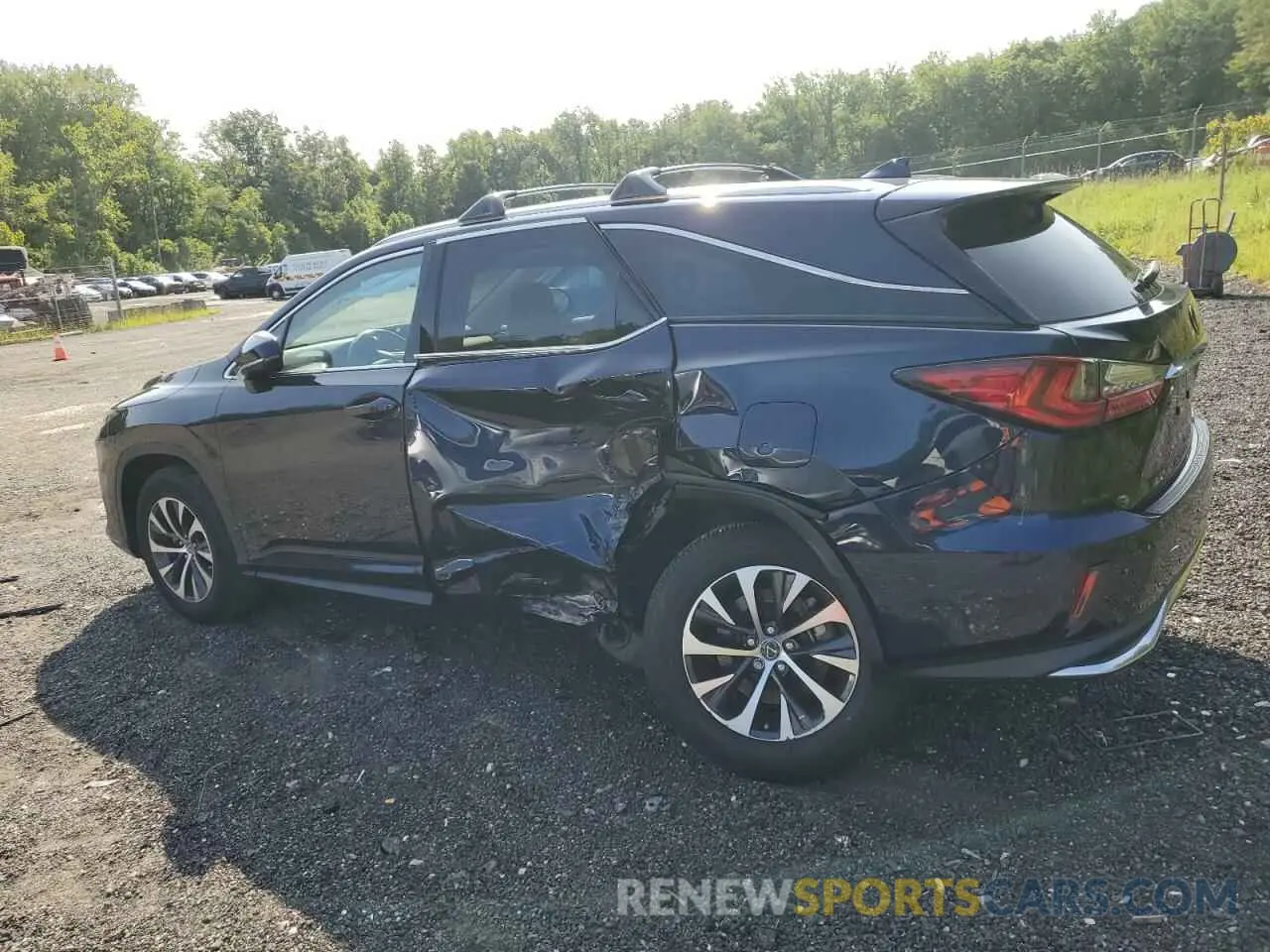 2 fotografías del automóvil dañado JTJHZKFA0L2023840 LEXUS RX350 2020
