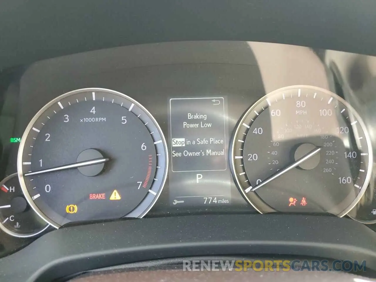 9 fotografías del automóvil dañado JTJHZKFA0L2023840 LEXUS RX350 2020