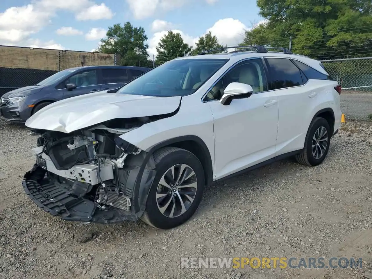 1 fotografías del automóvil dañado JTJHZKFA0L2026253 LEXUS RX350 2020