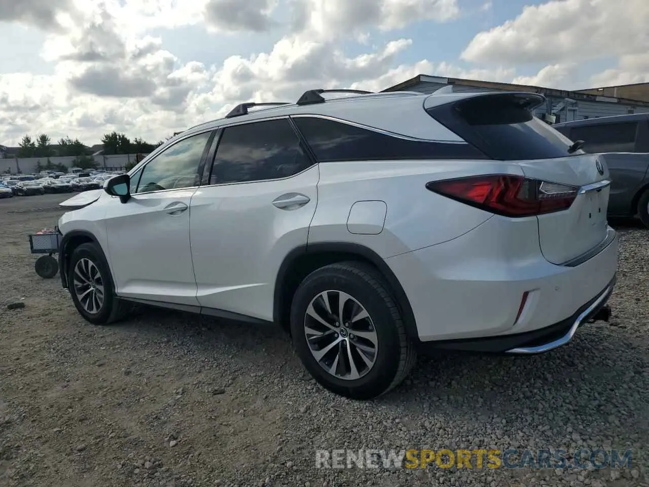 2 fotografías del automóvil dañado JTJHZKFA0L2026253 LEXUS RX350 2020