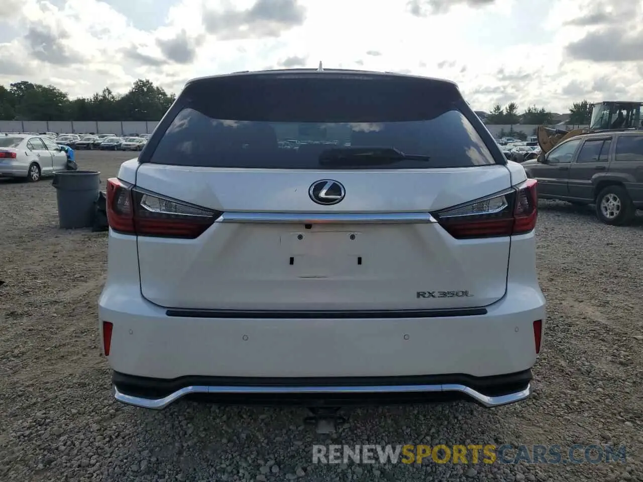 6 fotografías del automóvil dañado JTJHZKFA0L2026253 LEXUS RX350 2020