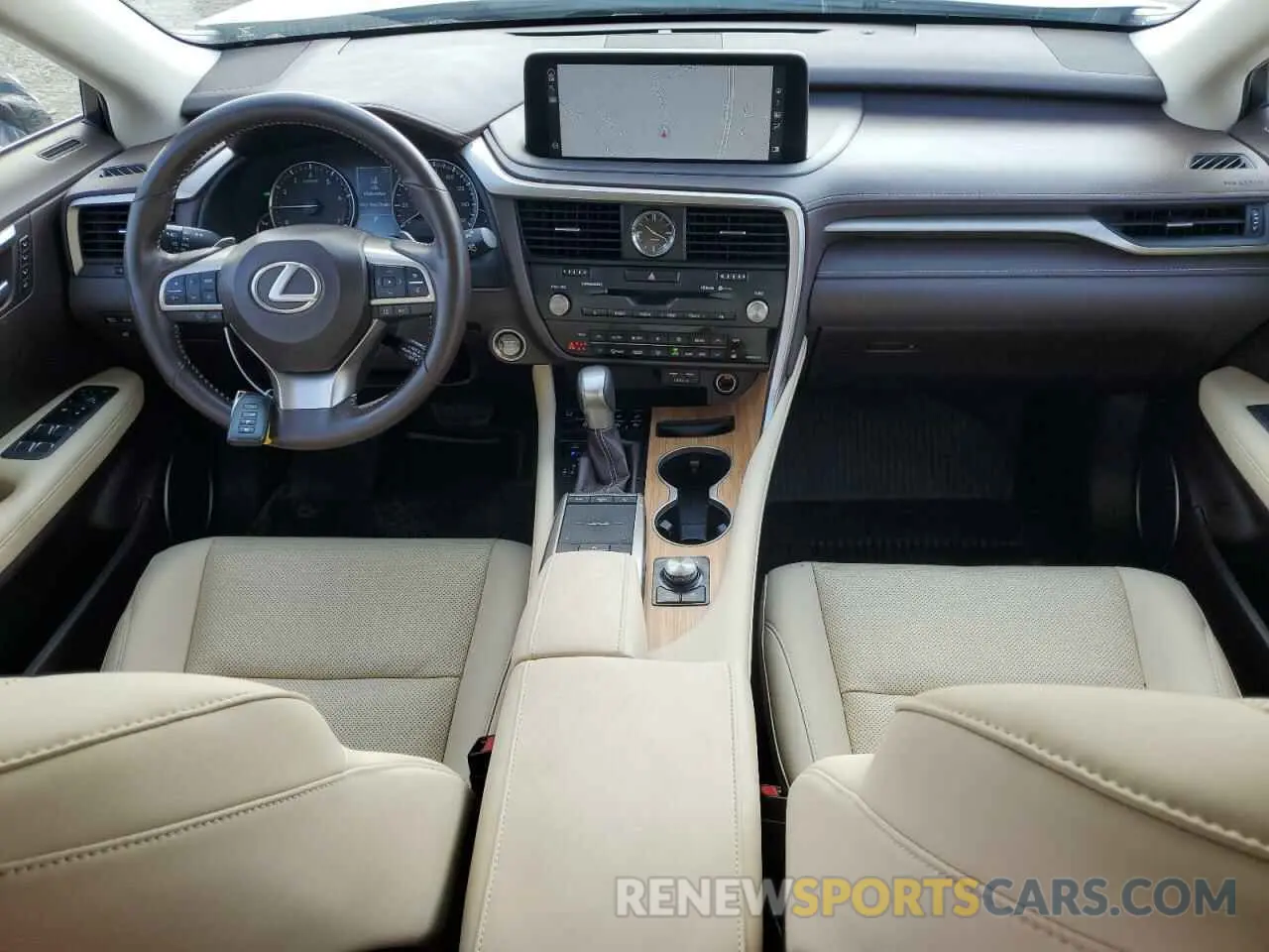 8 fotografías del automóvil dañado JTJHZKFA0L2026253 LEXUS RX350 2020