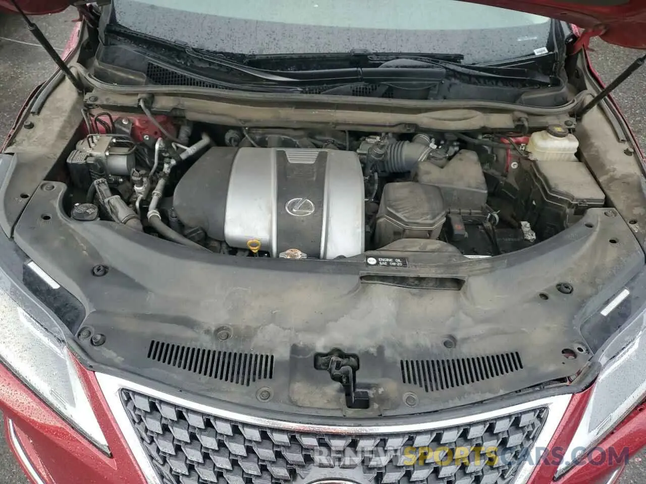12 fotografías del automóvil dañado JTJHZKFA2L2024522 LEXUS RX350 2020