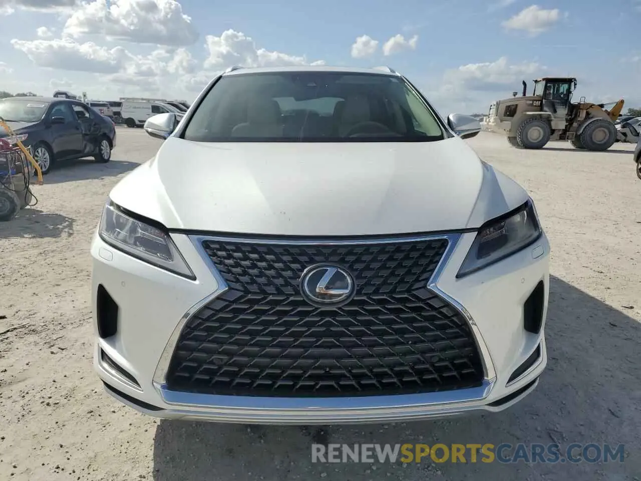 5 fotografías del automóvil dañado JTJHZKFA3L2021998 LEXUS RX350 2020