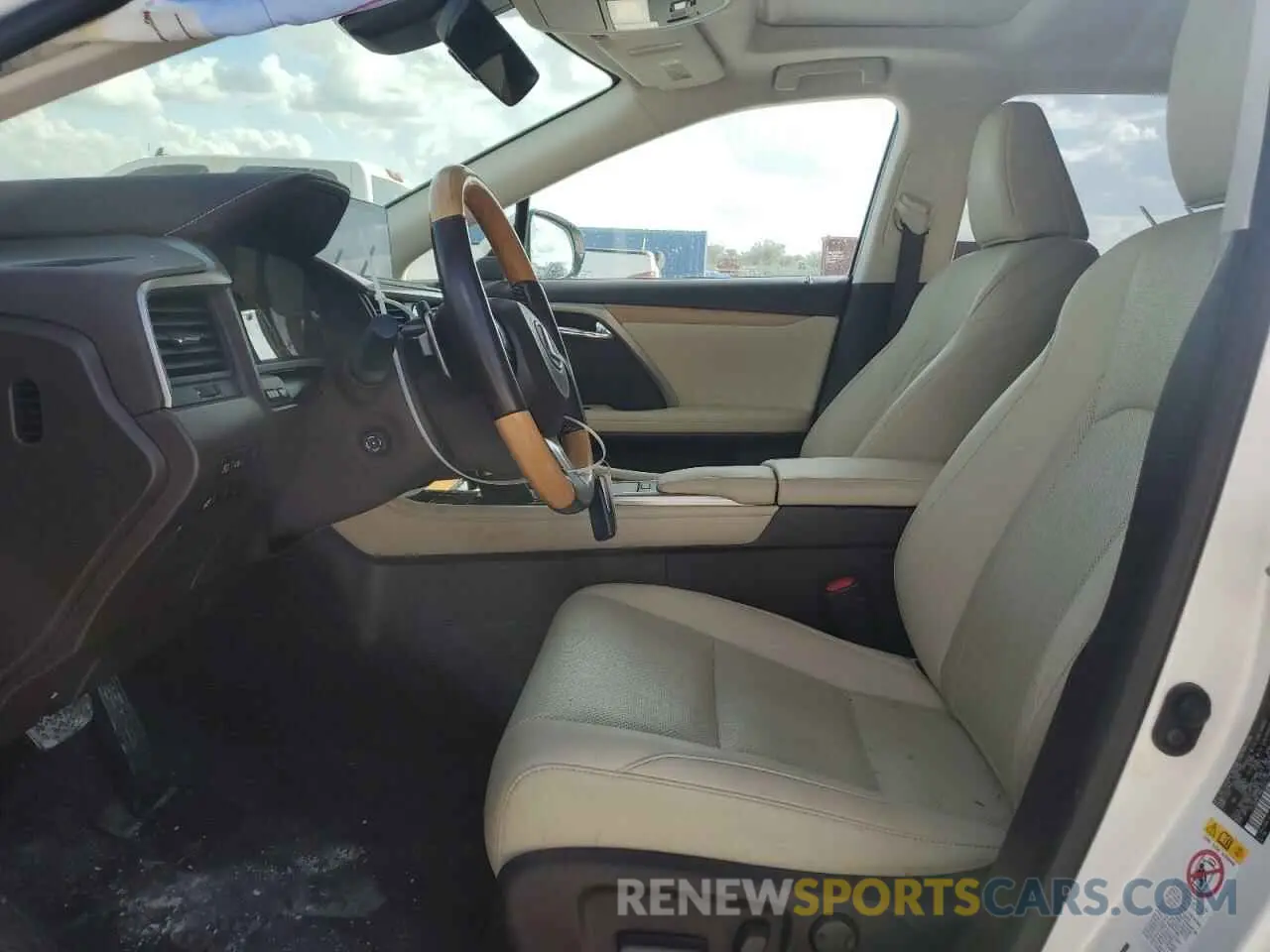 7 fotografías del automóvil dañado JTJHZKFA3L2021998 LEXUS RX350 2020