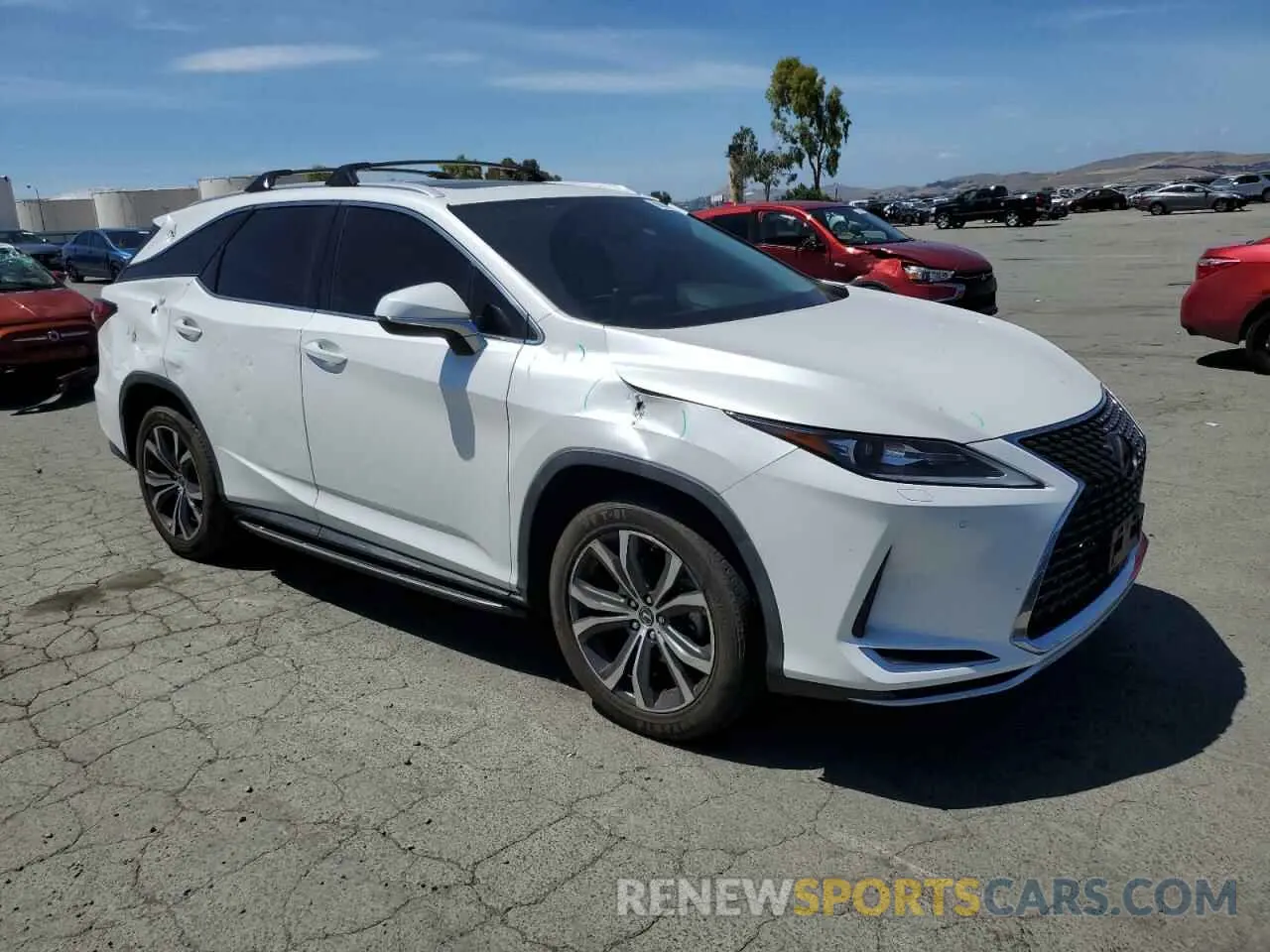 4 fotografías del automóvil dañado JTJHZKFA4L2024909 LEXUS RX350 2020