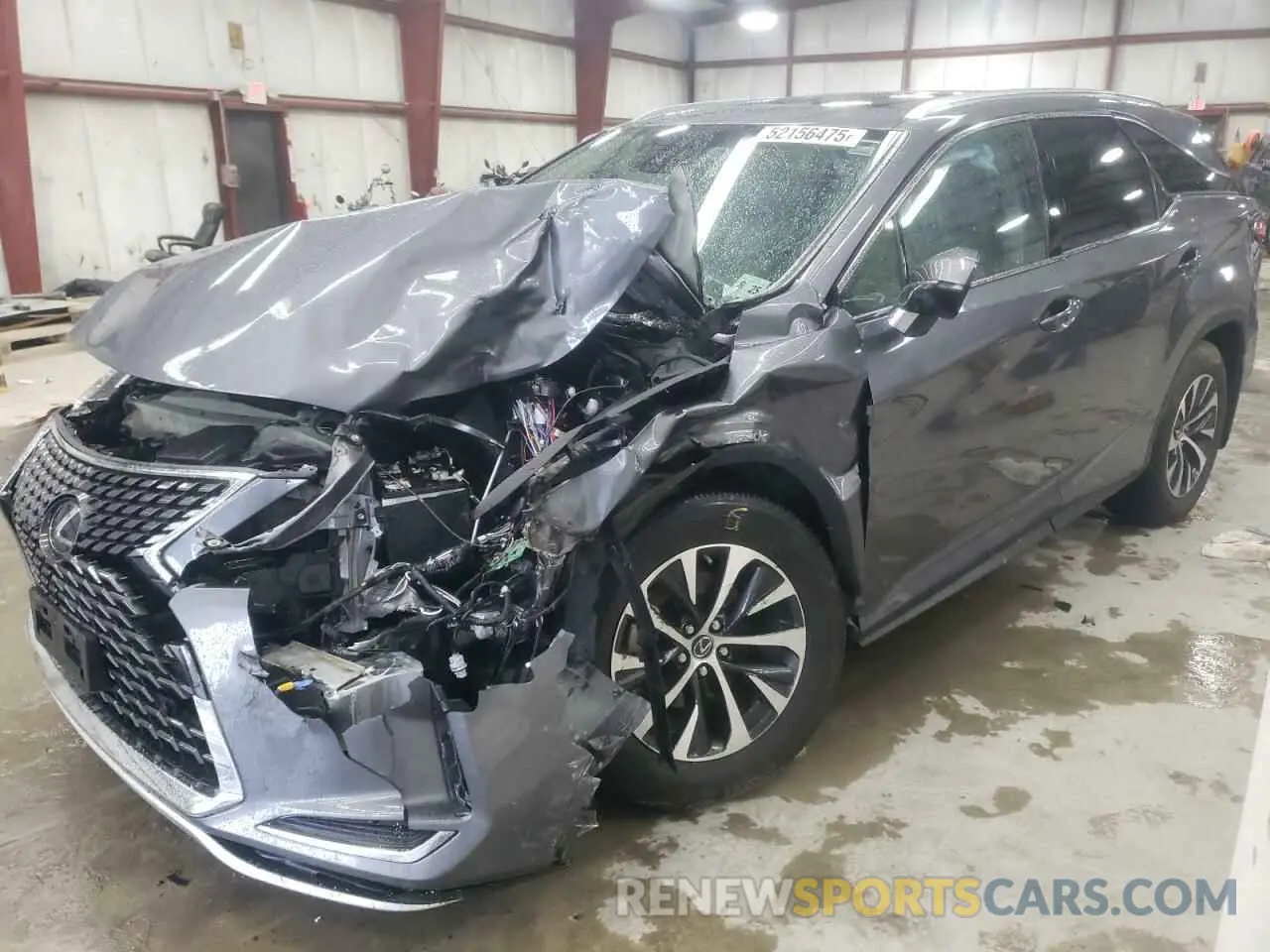 1 fotografías del automóvil dañado JTJHZKFA6L2026385 LEXUS RX350 2020