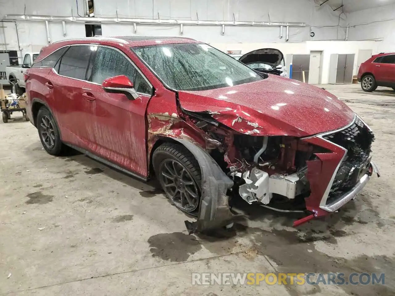 4 fotografías del automóvil dañado JTJHZKFA6L2027004 LEXUS RX350 2020