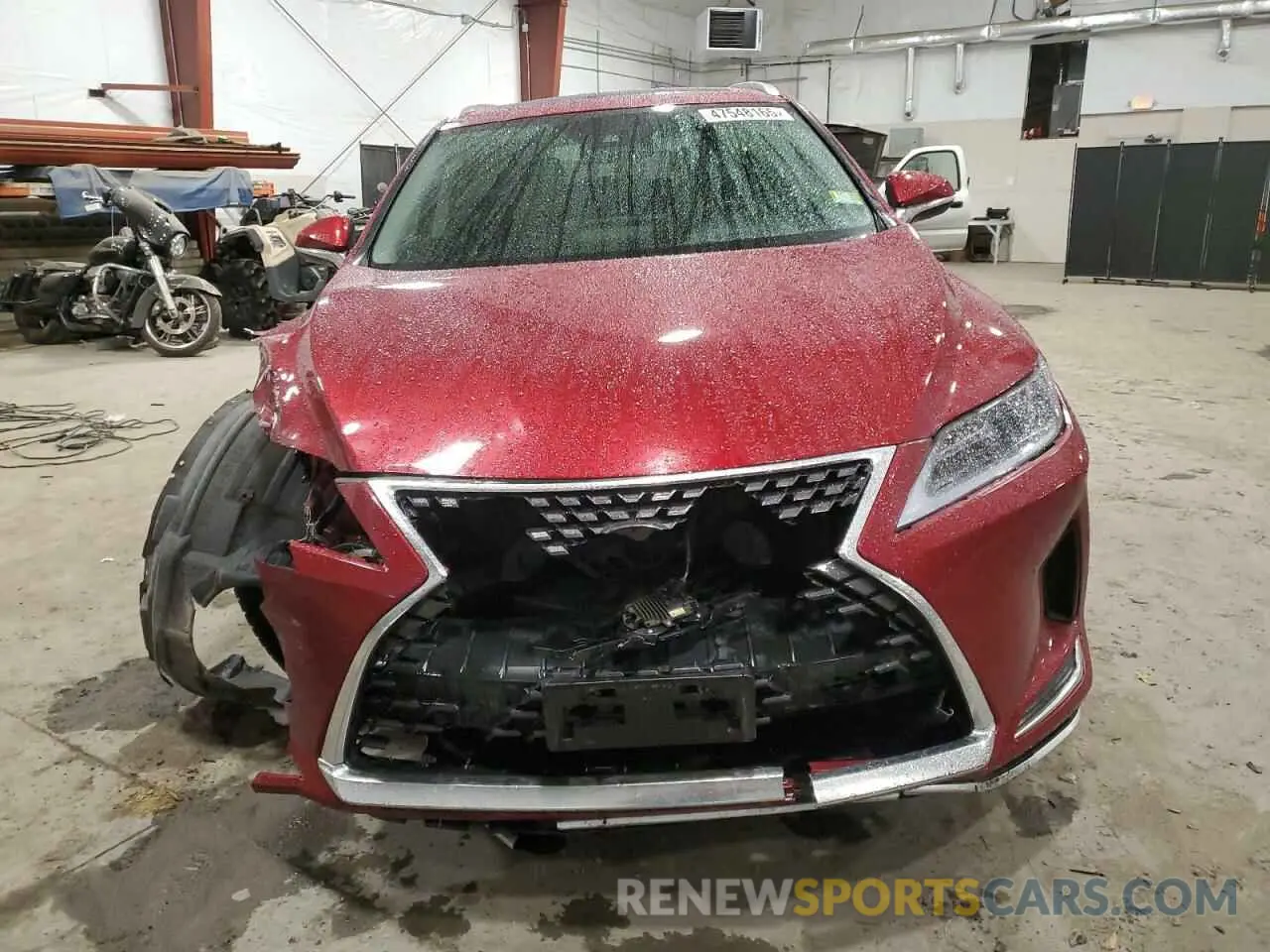 5 fotografías del automóvil dañado JTJHZKFA6L2027004 LEXUS RX350 2020