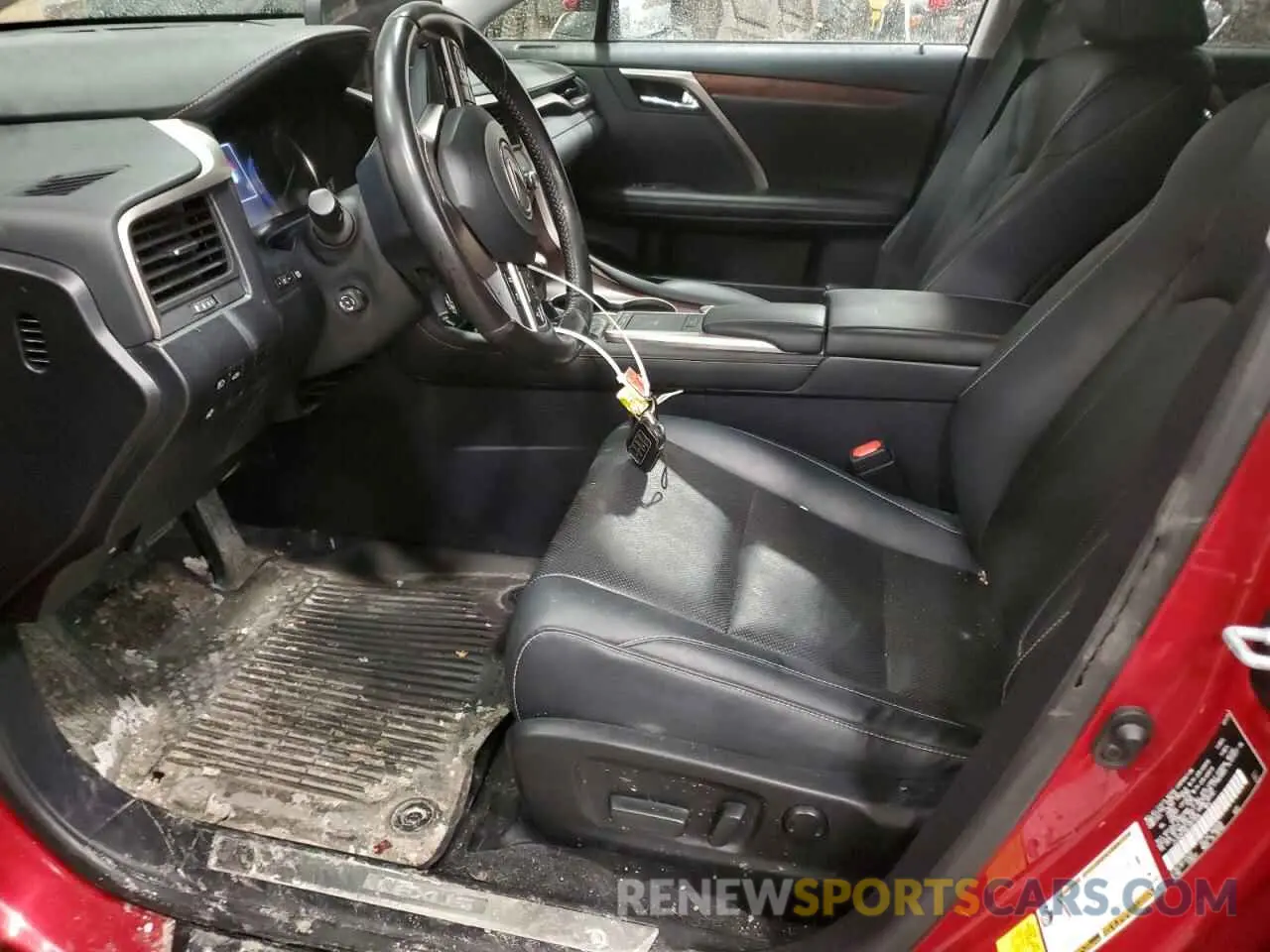 7 fotografías del automóvil dañado JTJHZKFA6L2027004 LEXUS RX350 2020