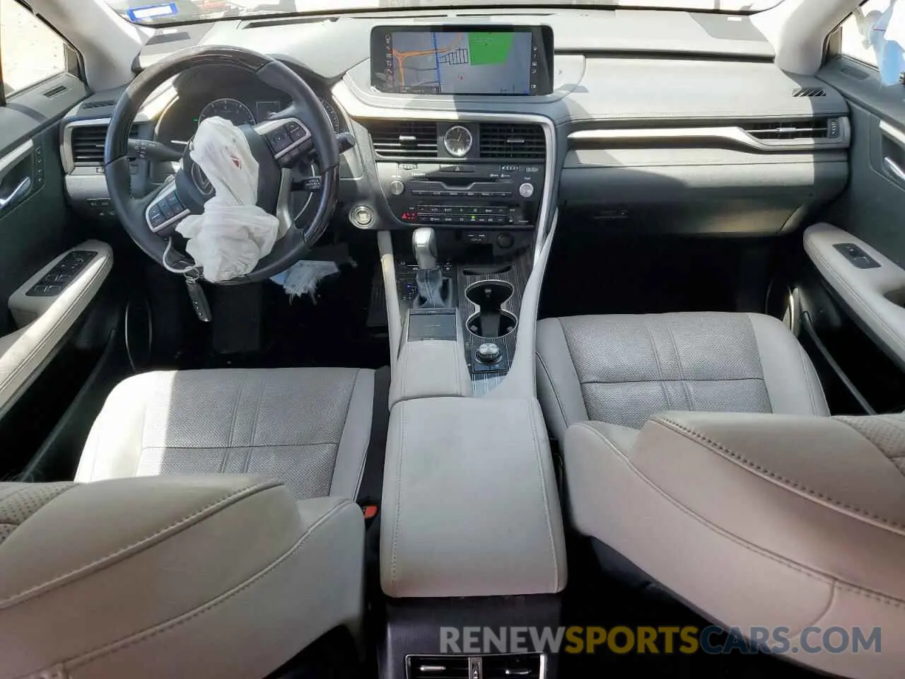 8 fotografías del automóvil dañado JTJJZKEA3L2016206 LEXUS RX350 2020