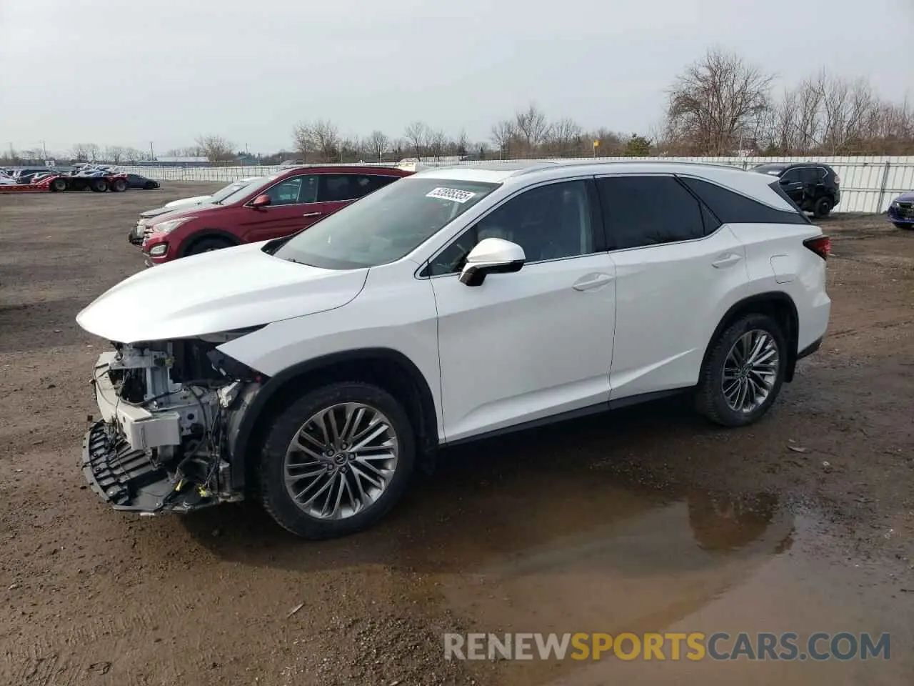 1 fotografías del automóvil dañado JTJJZKFA2L2022626 LEXUS RX350 2020