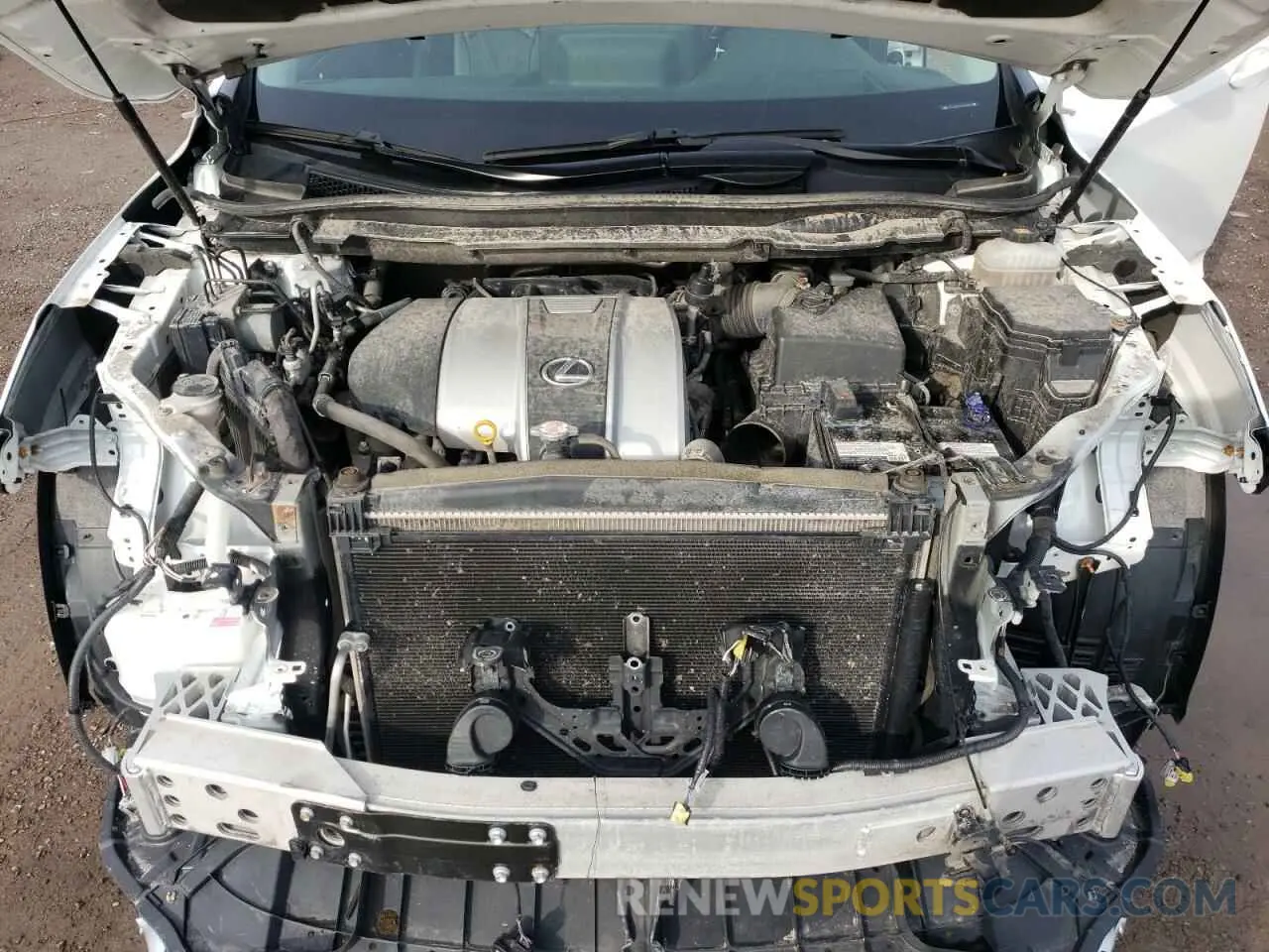 12 fotografías del automóvil dañado JTJJZKFA2L2022626 LEXUS RX350 2020