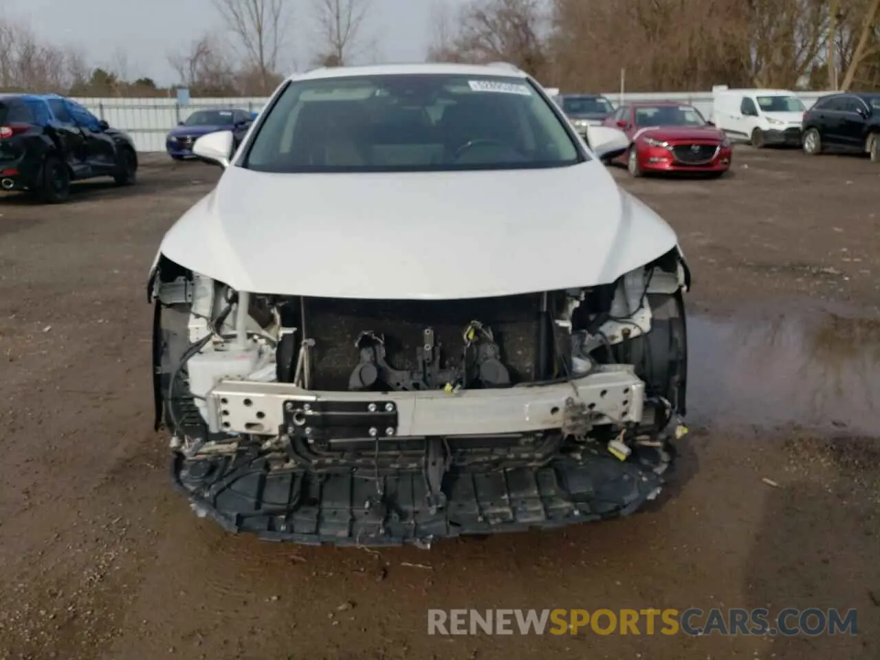 5 fotografías del automóvil dañado JTJJZKFA2L2022626 LEXUS RX350 2020