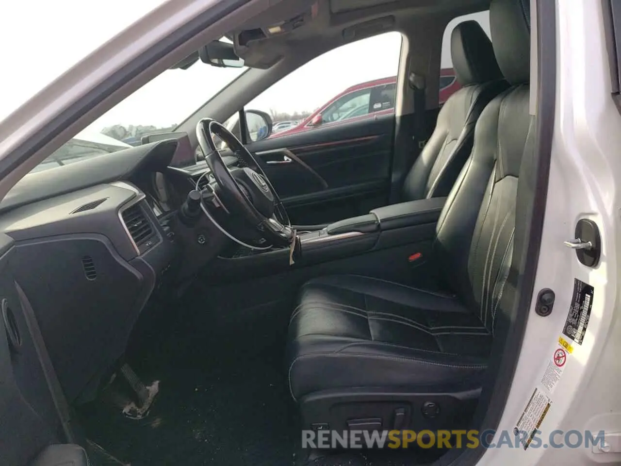 7 fotografías del automóvil dañado JTJJZKFA2L2022626 LEXUS RX350 2020