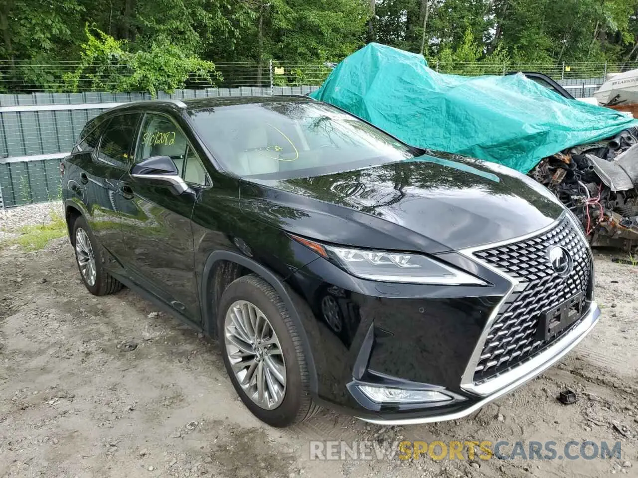 1 fotografías del automóvil dañado JTJJZKFA3L2022263 LEXUS RX350 2020