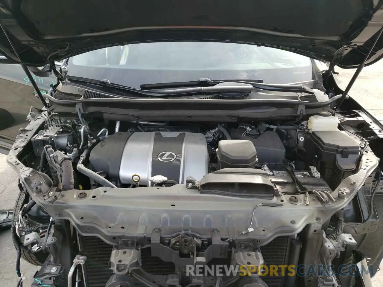 7 fotografías del automóvil dañado 2T2AZMAA0MC189314 LEXUS RX350 2021