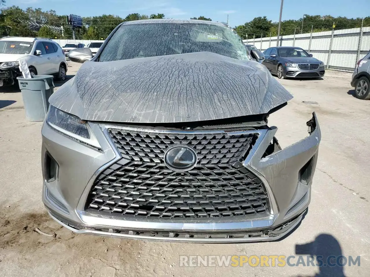 5 fotografías del automóvil dañado 2T2AZMAA0MC207231 LEXUS RX350 2021