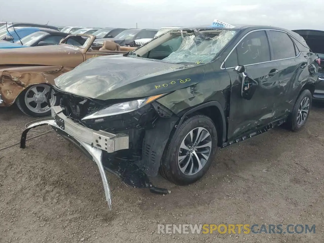 1 fotografías del automóvil dañado 2T2AZMAA2MC210874 LEXUS RX350 2021