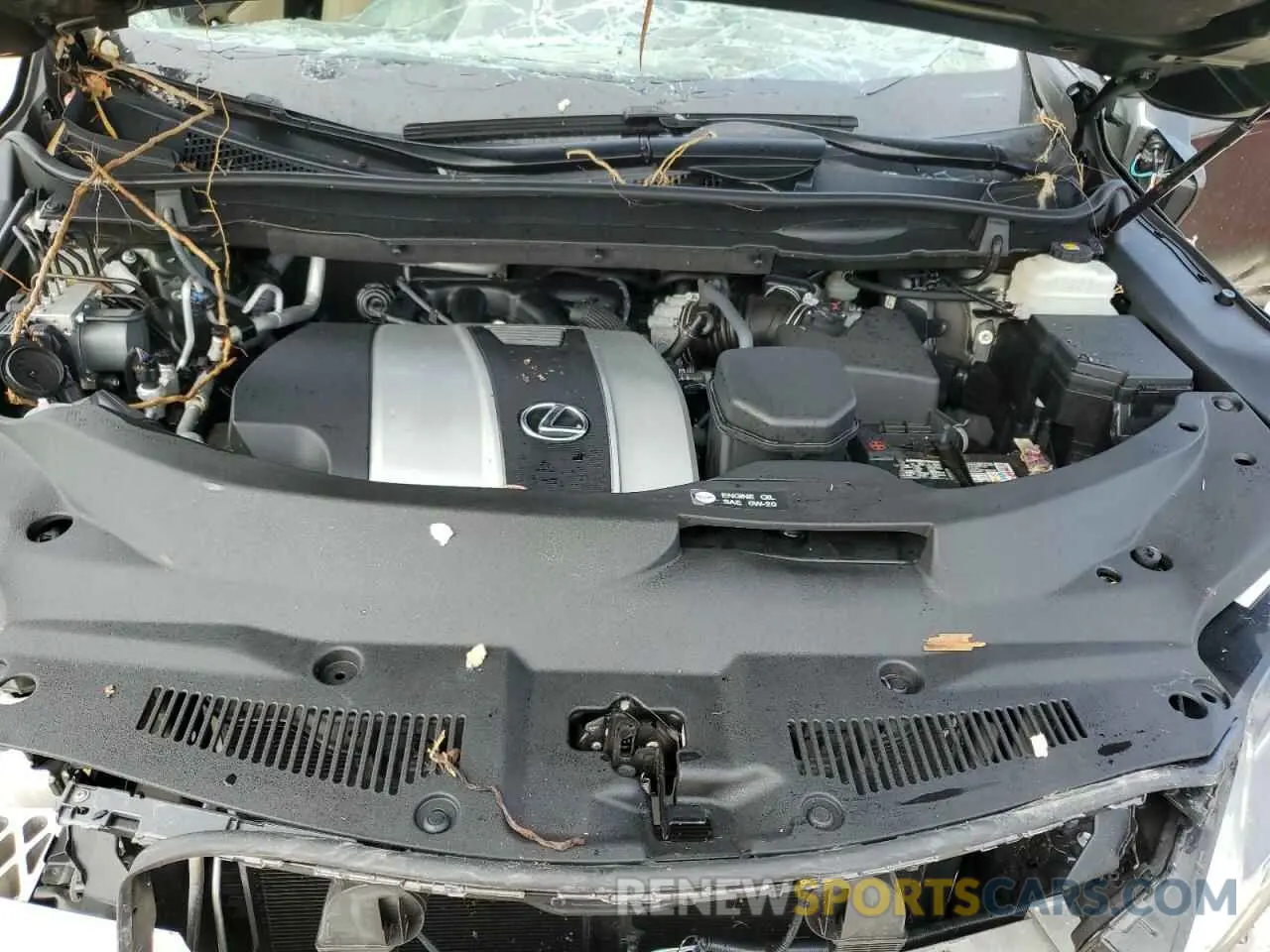 11 fotografías del automóvil dañado 2T2AZMAA2MC210874 LEXUS RX350 2021