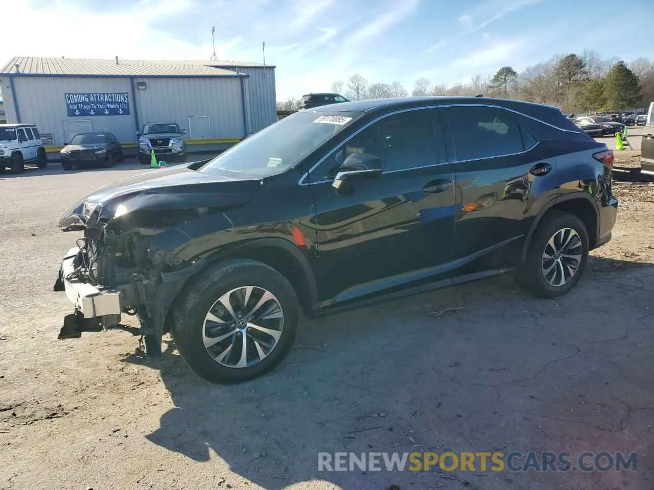 1 fotografías del automóvil dañado 2T2AZMAA4MC190983 LEXUS RX350 2021