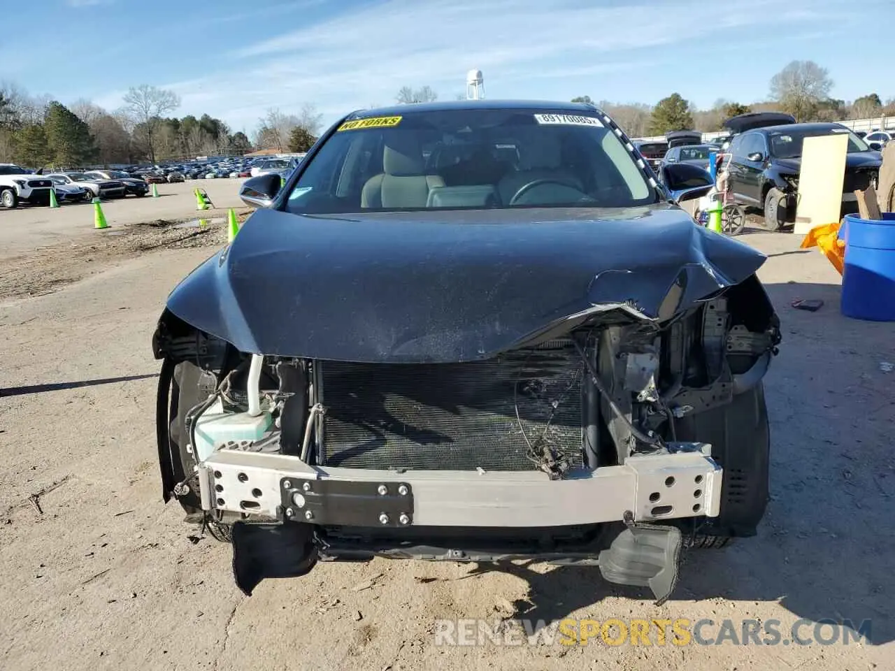 5 fotografías del automóvil dañado 2T2AZMAA4MC190983 LEXUS RX350 2021