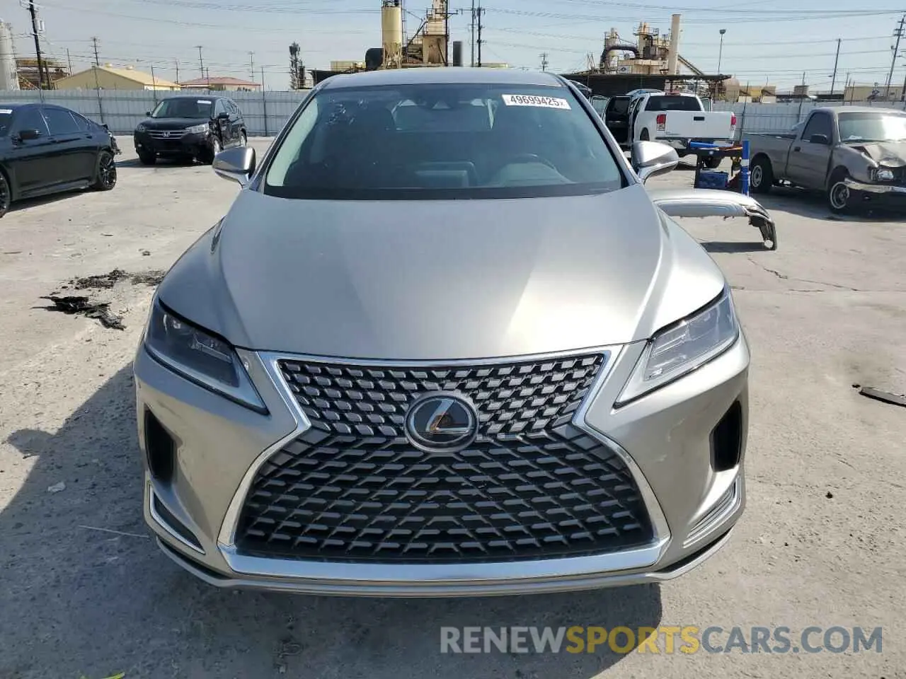 5 fotografías del automóvil dañado 2T2AZMAA8MC202861 LEXUS RX350 2021