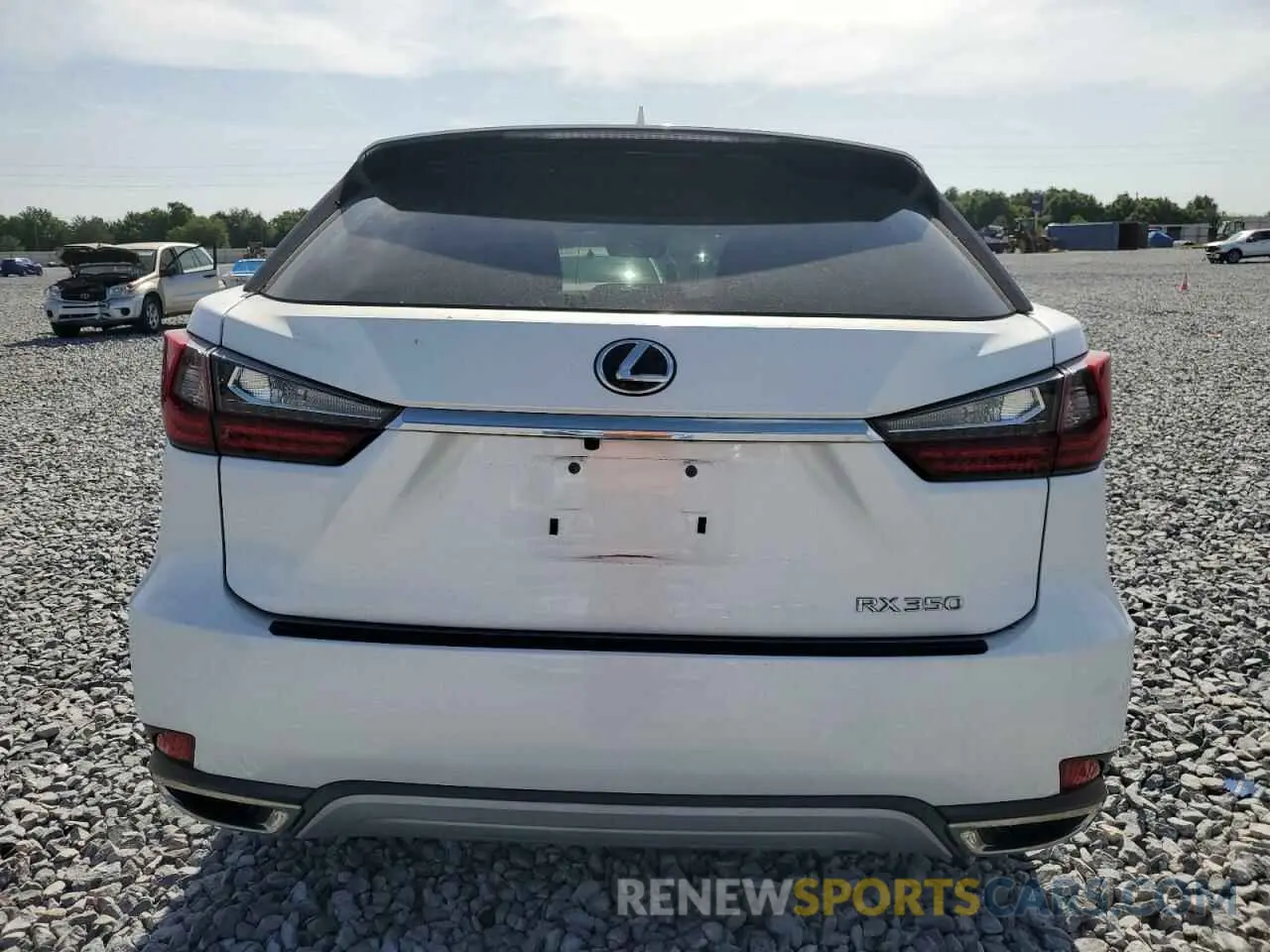 6 fotografías del automóvil dañado 2T2AZMAA8MC213875 LEXUS RX350 2021