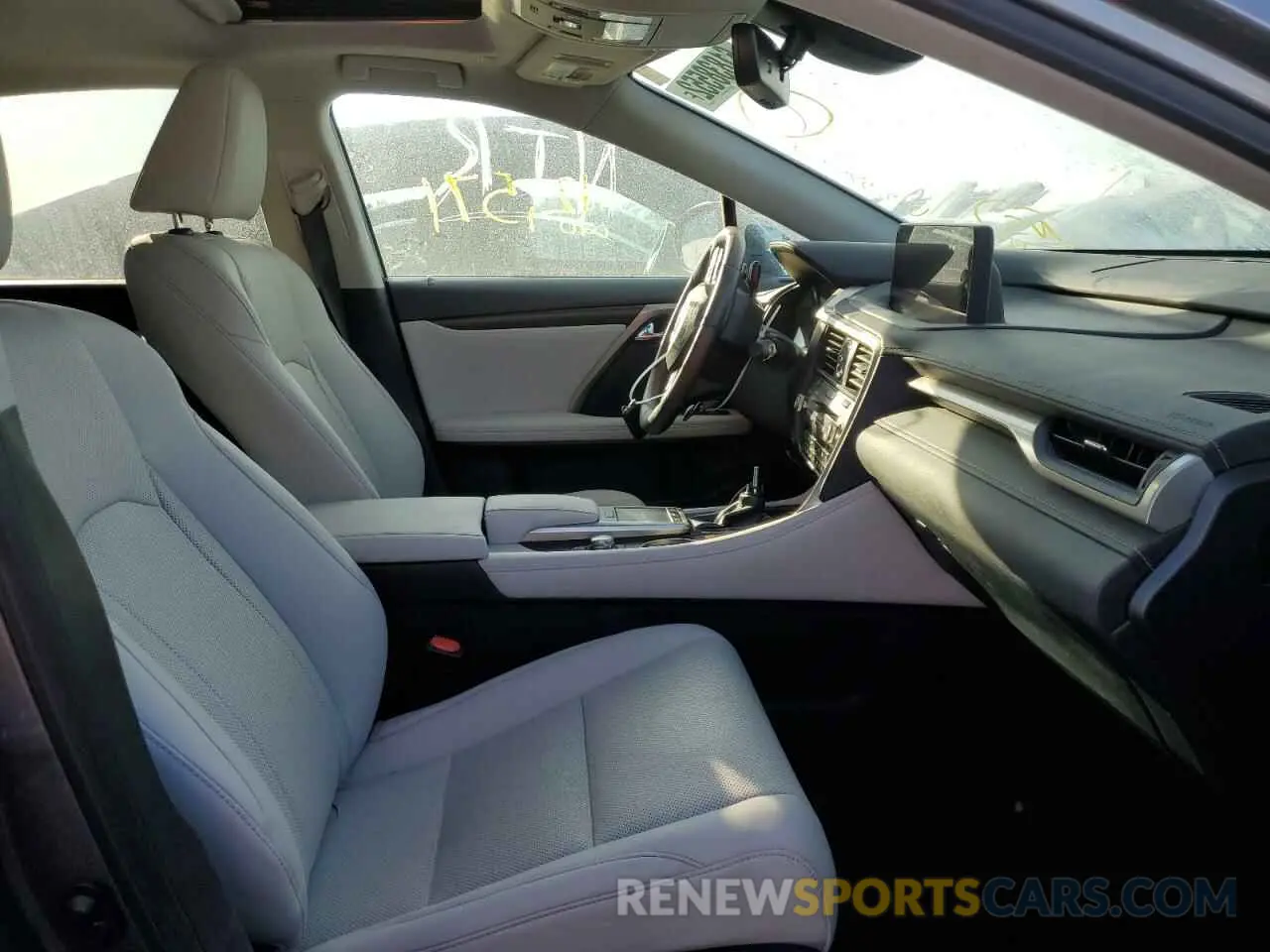 5 fotografías del automóvil dañado 2T2HZMAA3MC183408 LEXUS RX350 2021