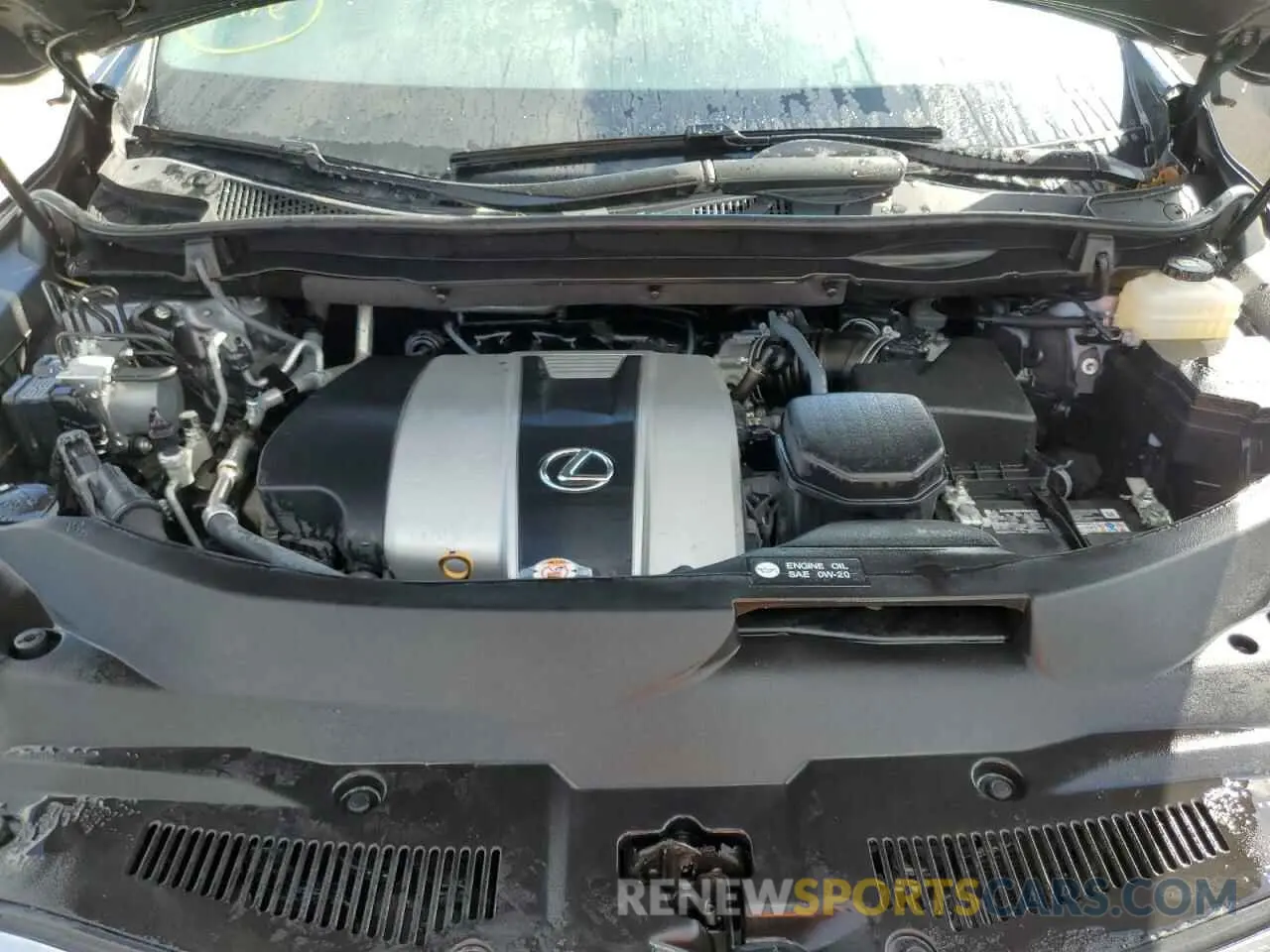 7 fotografías del automóvil dañado 2T2HZMAA3MC183408 LEXUS RX350 2021