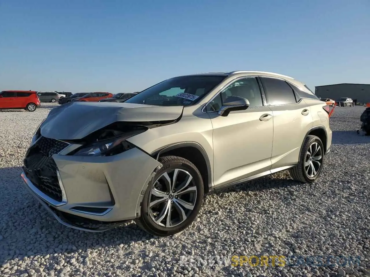 1 fotografías del automóvil dañado 2T2HZMAA3MC203219 LEXUS RX350 2021