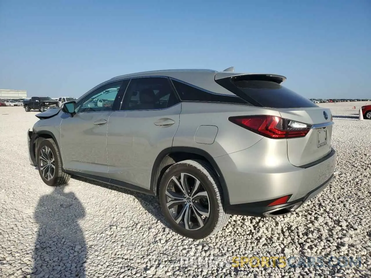 2 fotografías del automóvil dañado 2T2HZMAA3MC203219 LEXUS RX350 2021