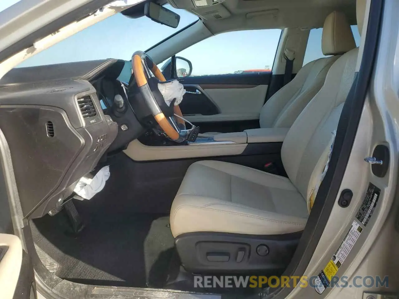 7 fotografías del automóvil dañado 2T2HZMAA3MC203219 LEXUS RX350 2021