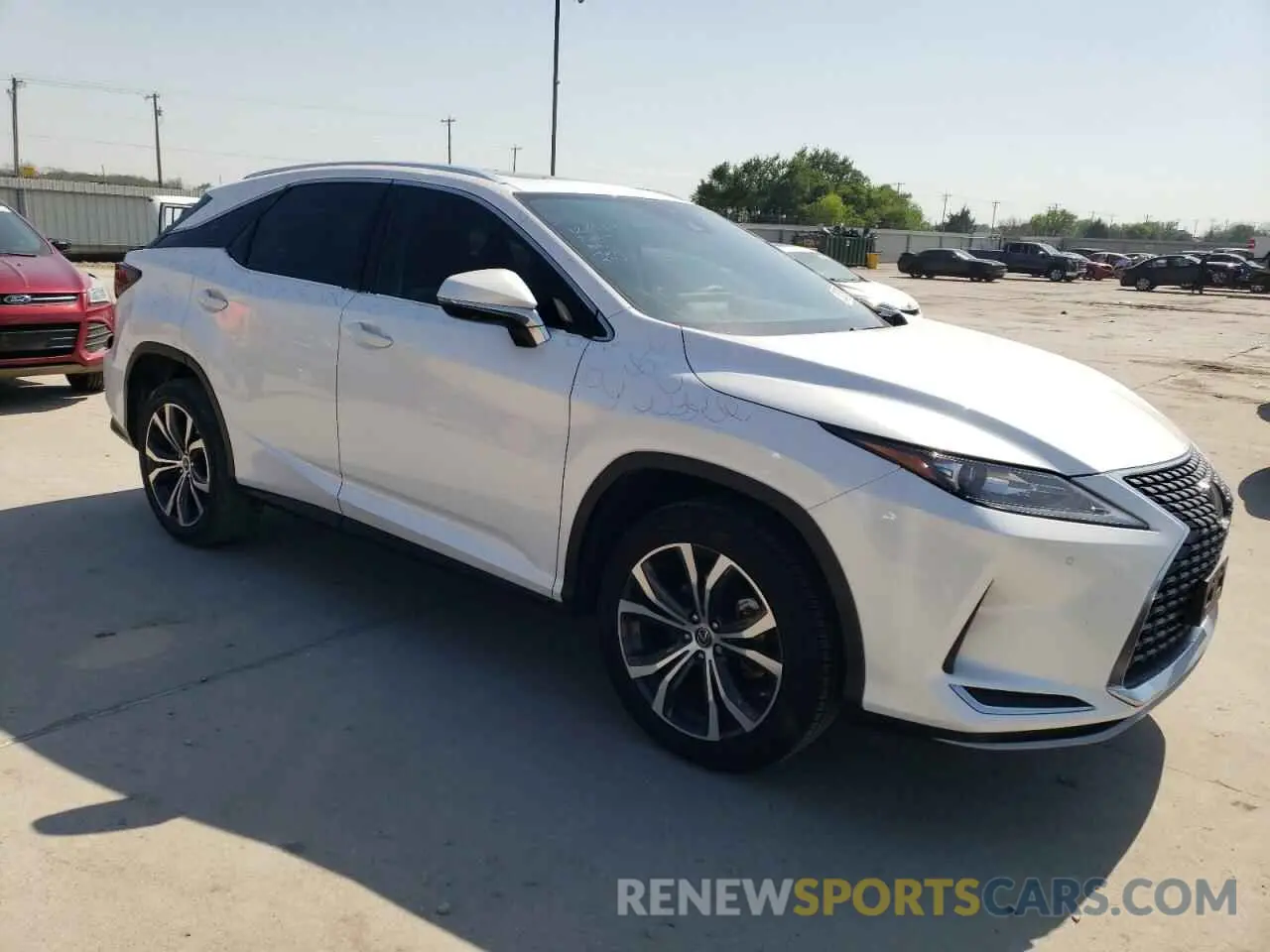 4 fotografías del automóvil dañado 2T2HZMAA4MC200362 LEXUS RX350 2021